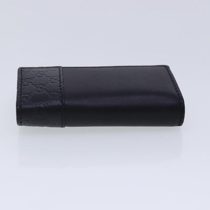 Gucci Key Case Black Leather Wallet