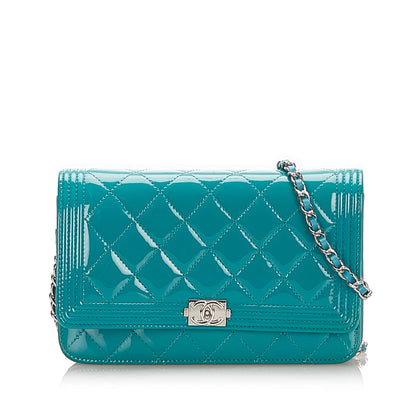 Boy Patent WOC in Blue in SHW