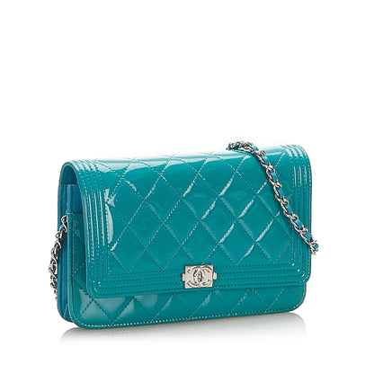 Boy Patent WOC in Blue in SHW