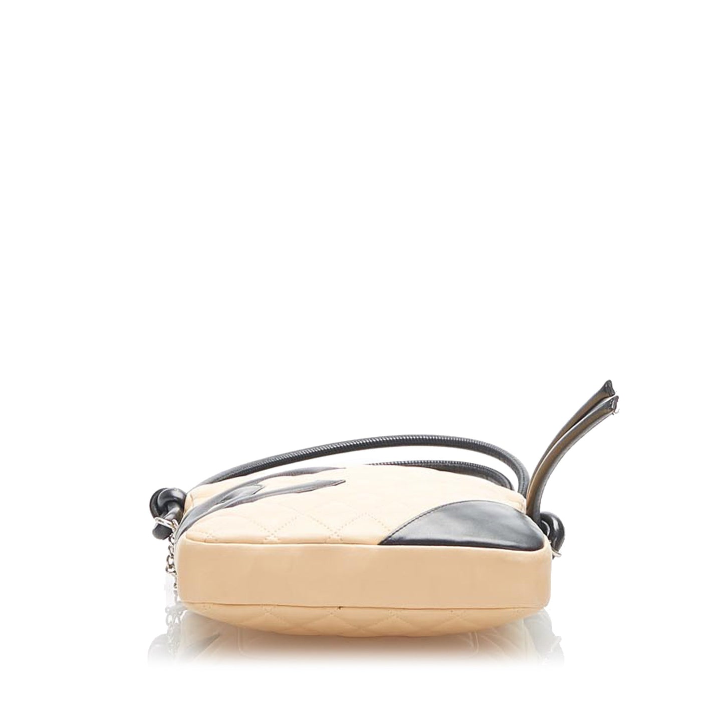 Cambon Ligne Lambskin Leather Crossbody Beige