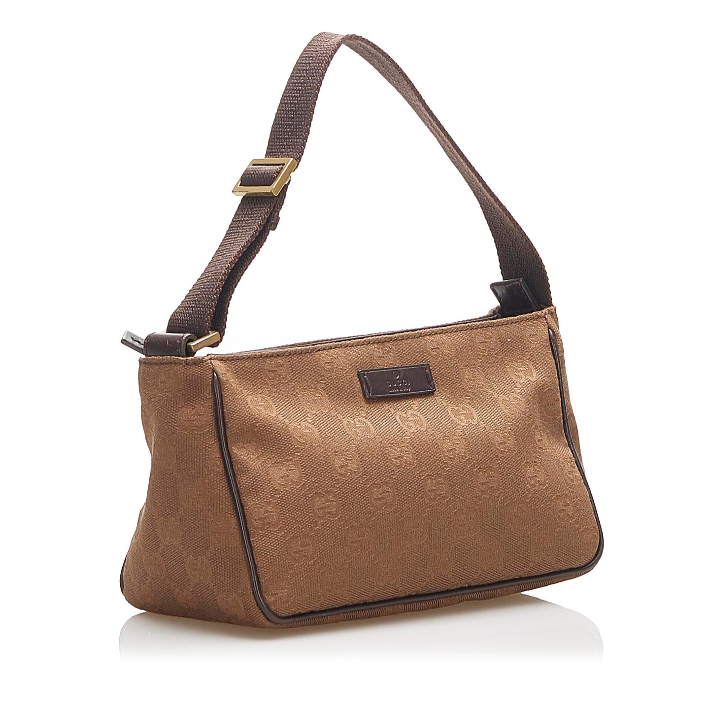Gucci GG Canvas Baguette Brown