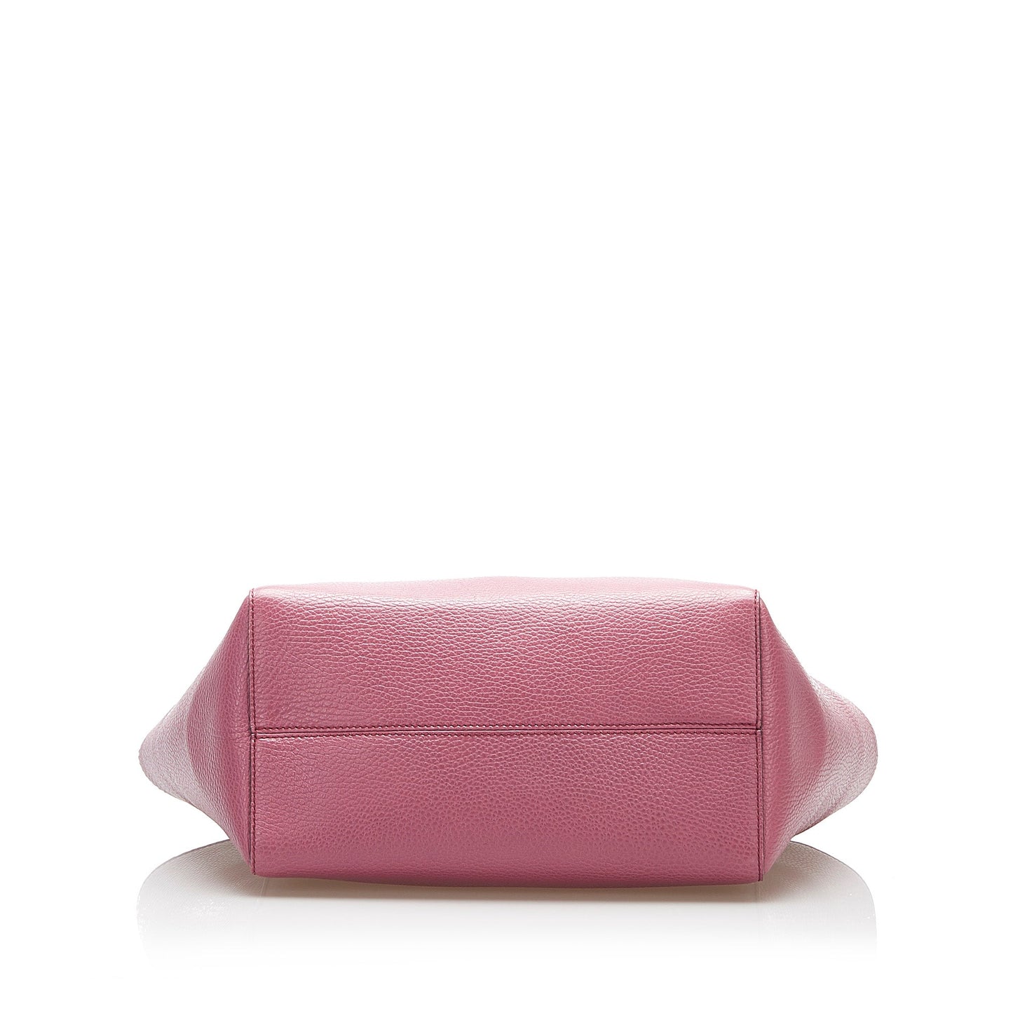 Gucci Gucci Swing Leather Tote Bag Pink