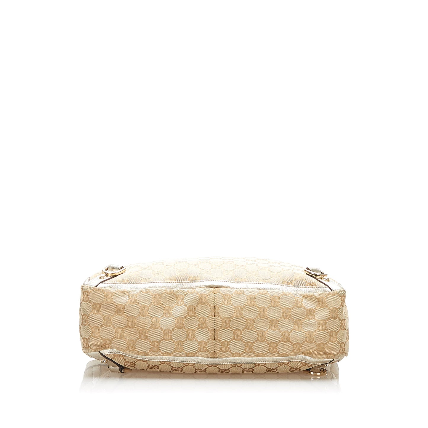Gucci GG Canvas Abbey D- Ring Tote Bag Brown