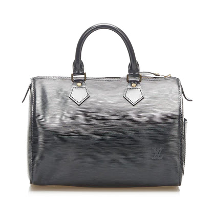 Louis-Vuitton Epi Speedy 25 Black