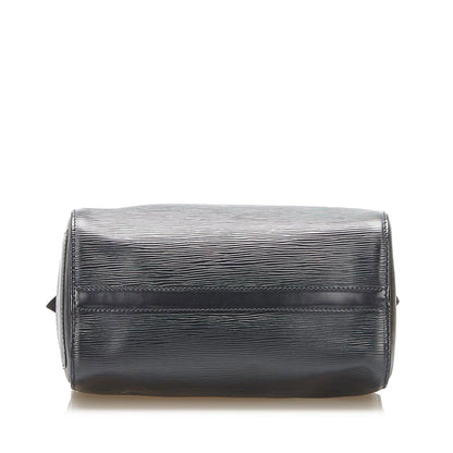 Louis-Vuitton Epi Speedy 25 Black