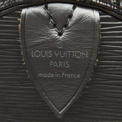 Louis-Vuitton Epi Speedy 25 Black