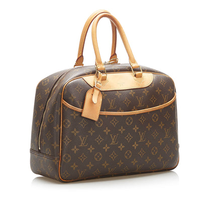 Louis-Vuitton Monogram Deauville Brown