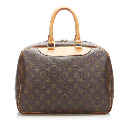 Louis-Vuitton Monogram Deauville Brown