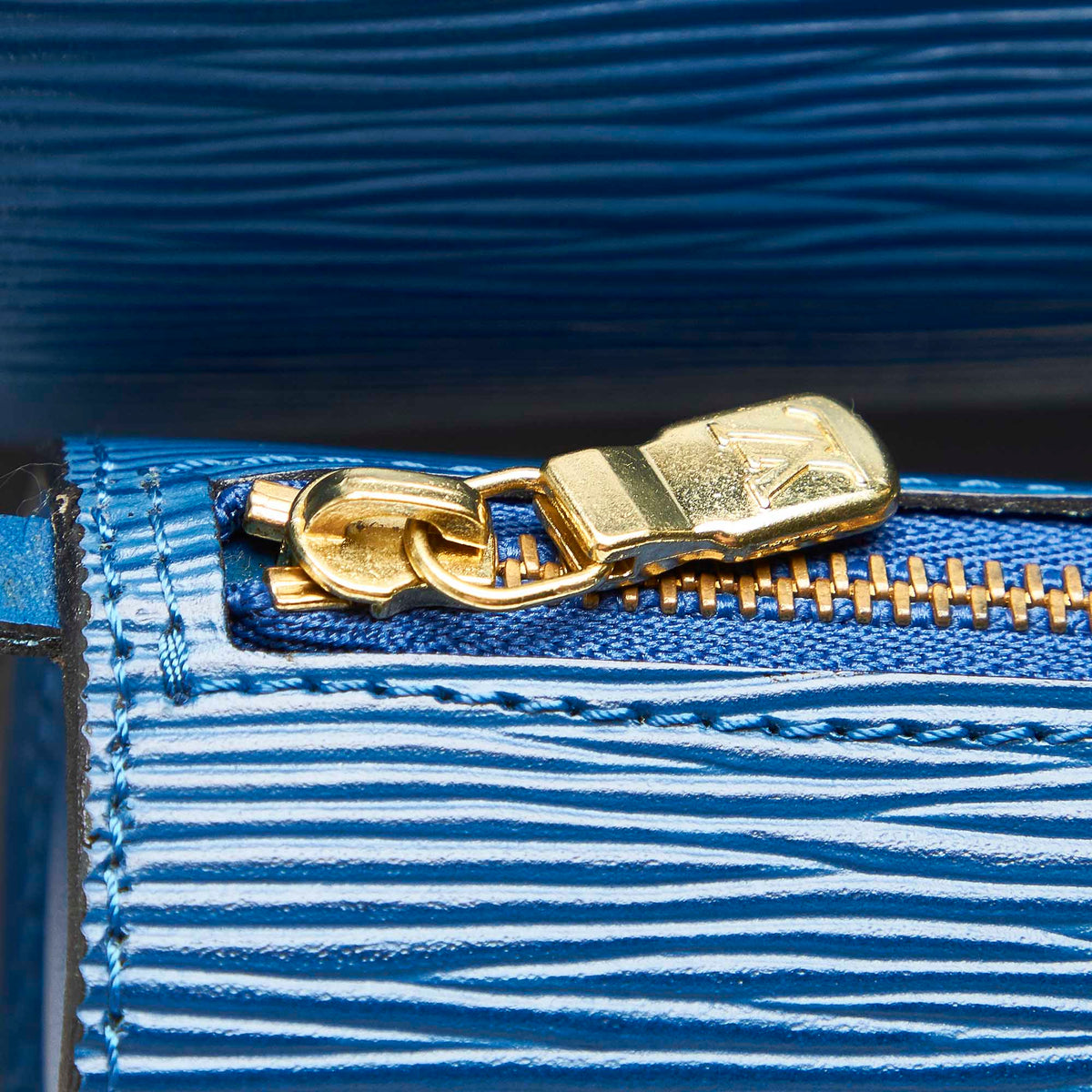 Louis-Vuitton Epi Soufflot Blue
