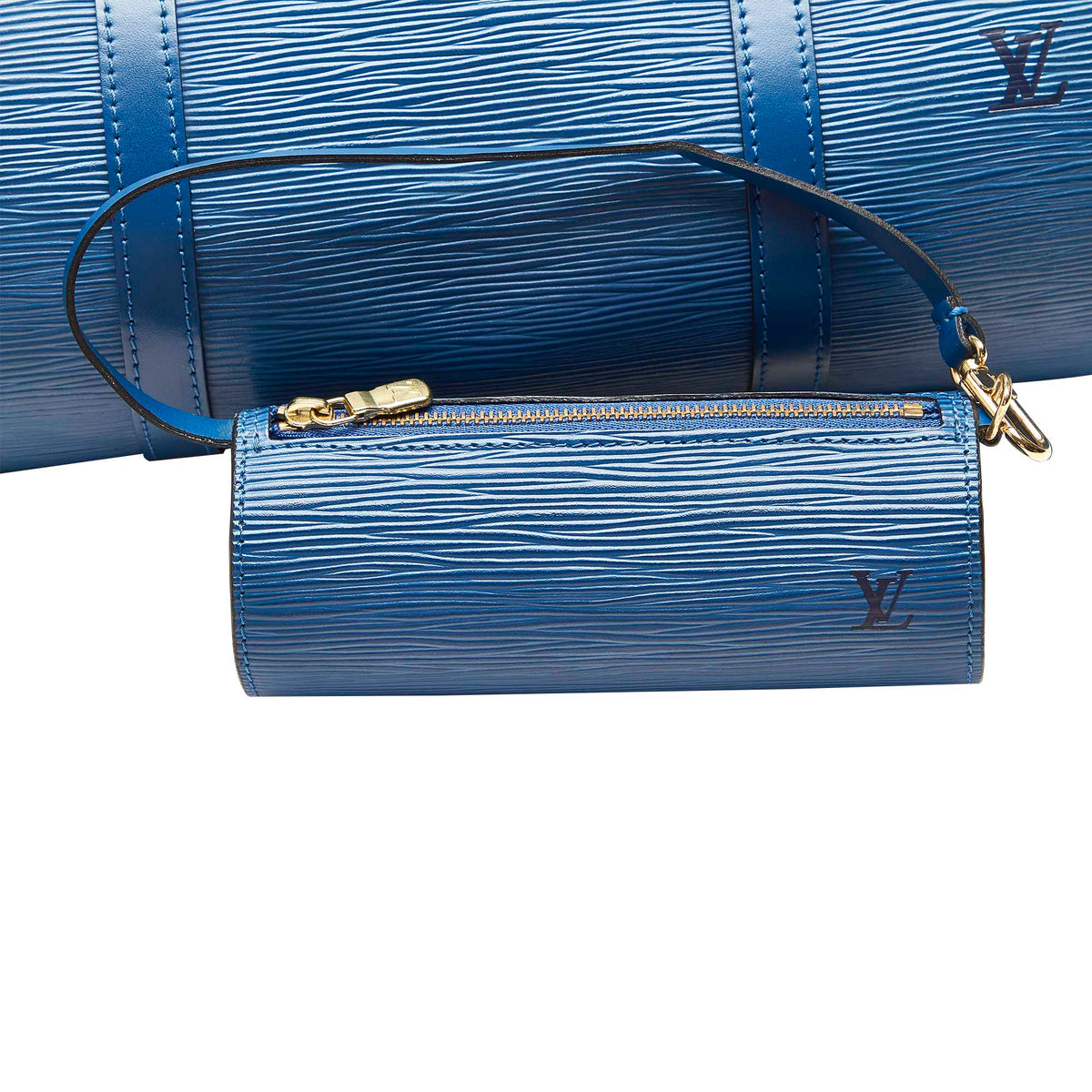 Louis-Vuitton Epi Soufflot Blue