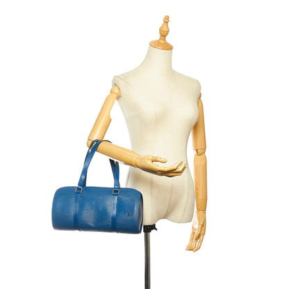 Louis-Vuitton Epi Soufflot Blue