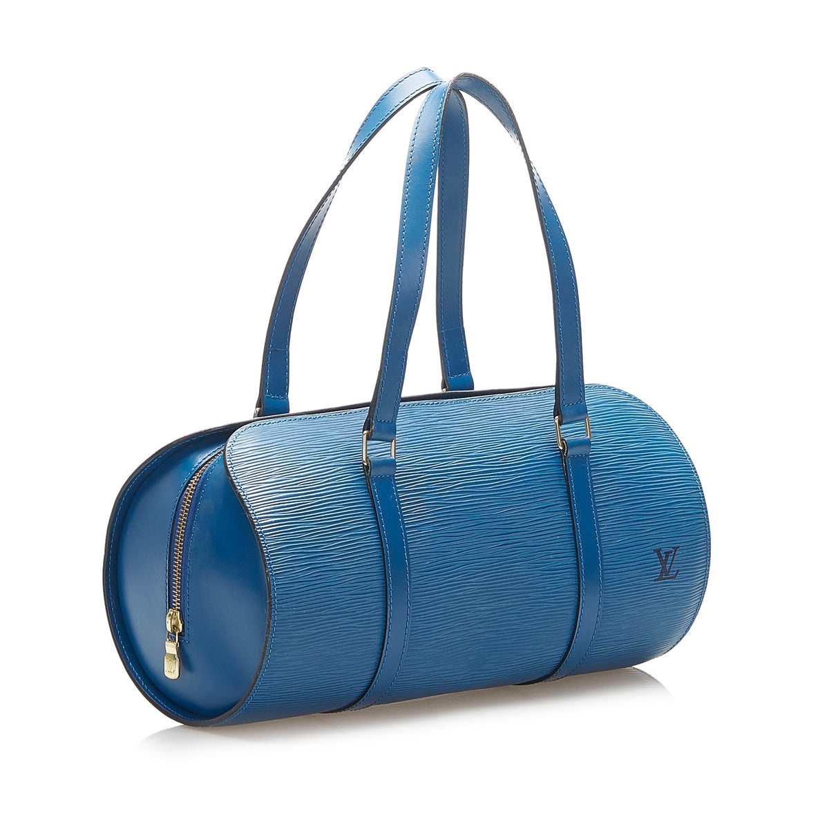 Louis-Vuitton Epi Soufflot Blue