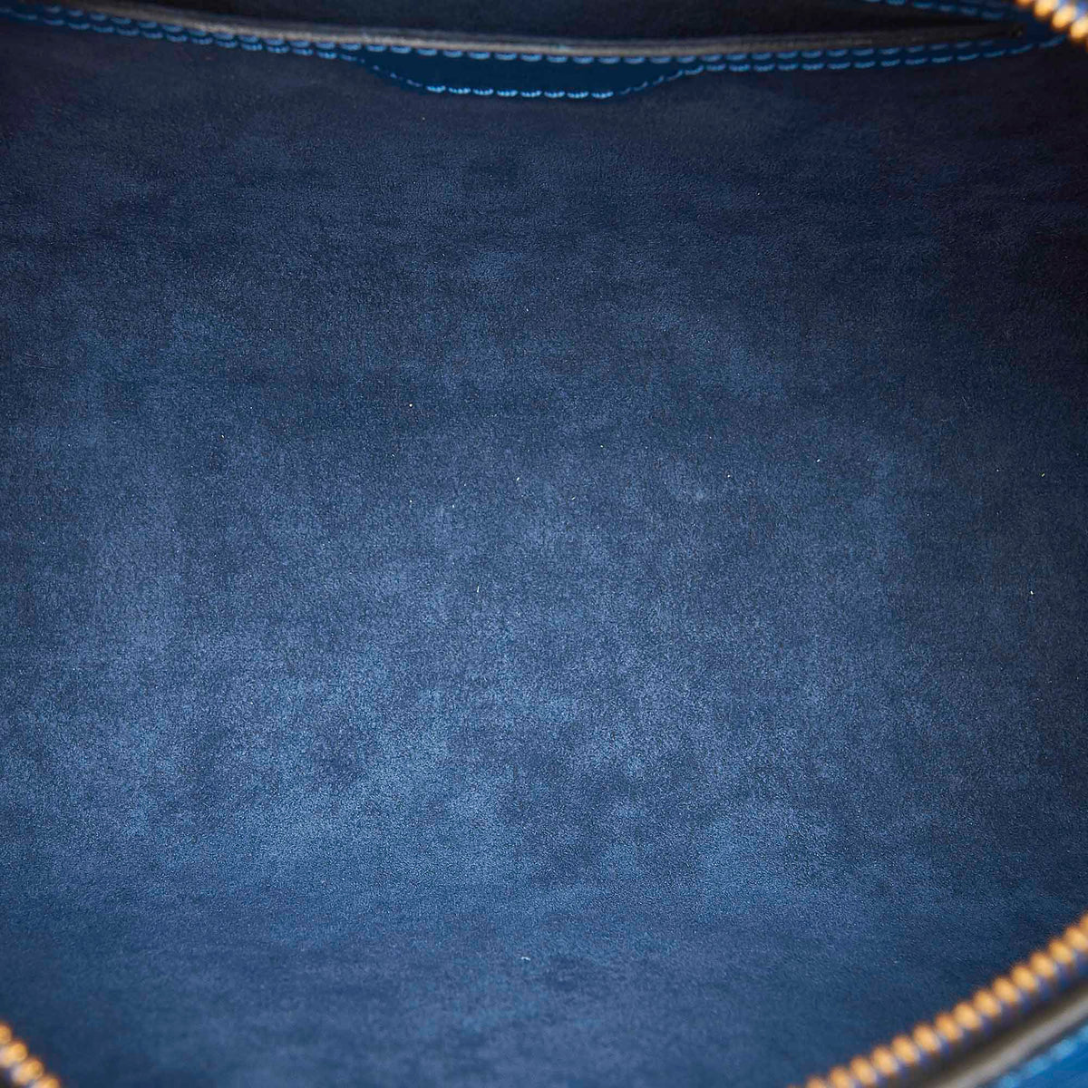 Louis-Vuitton Epi Soufflot Blue