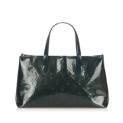 Louis-Vuitton Vernis Wilshire PM Green
