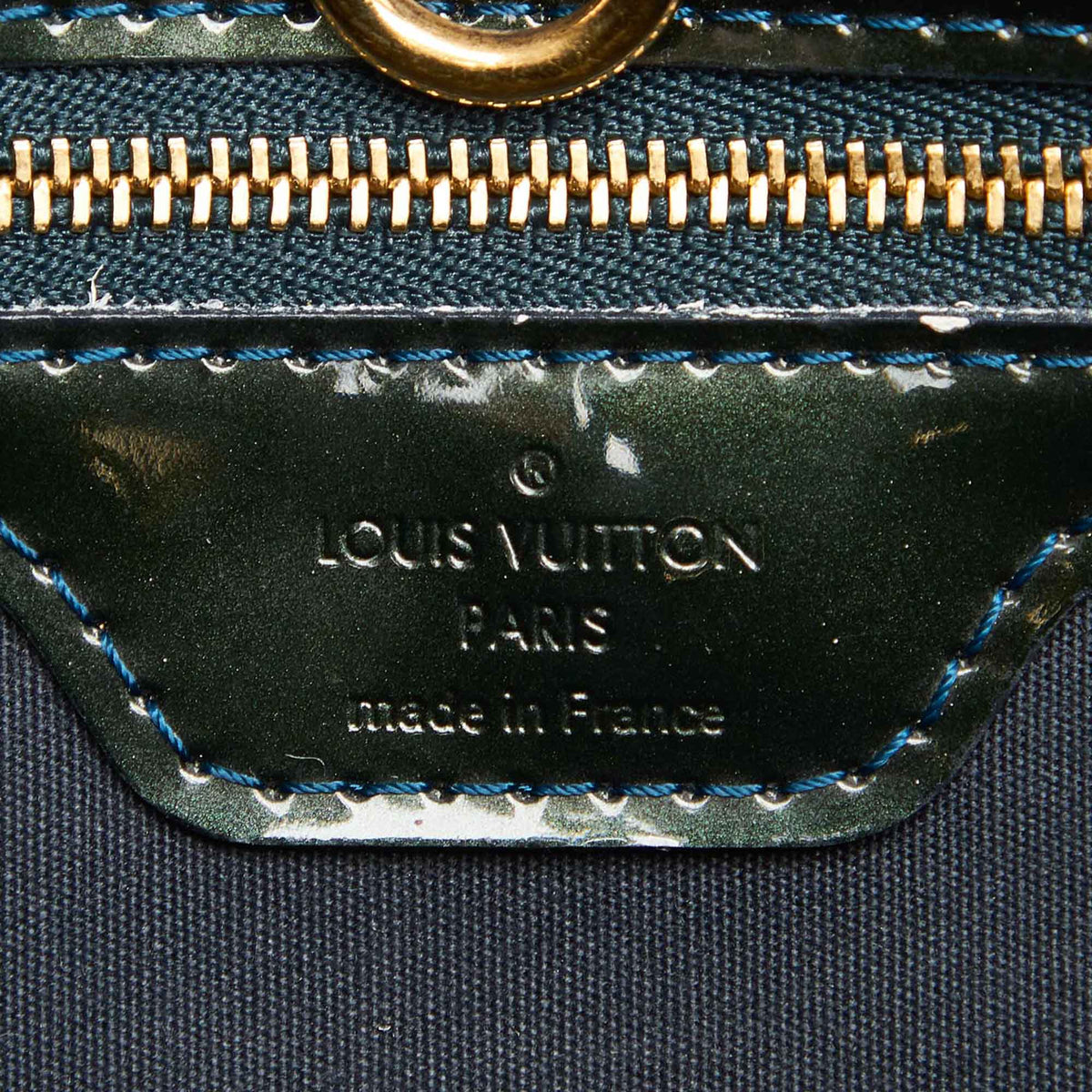 Louis-Vuitton Vernis Wilshire PM Green