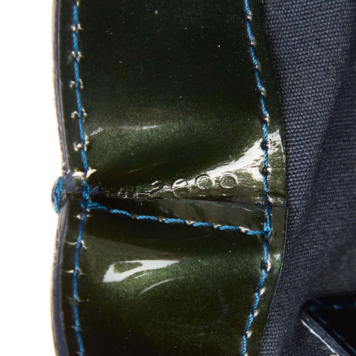 Louis-Vuitton Vernis Wilshire PM Green