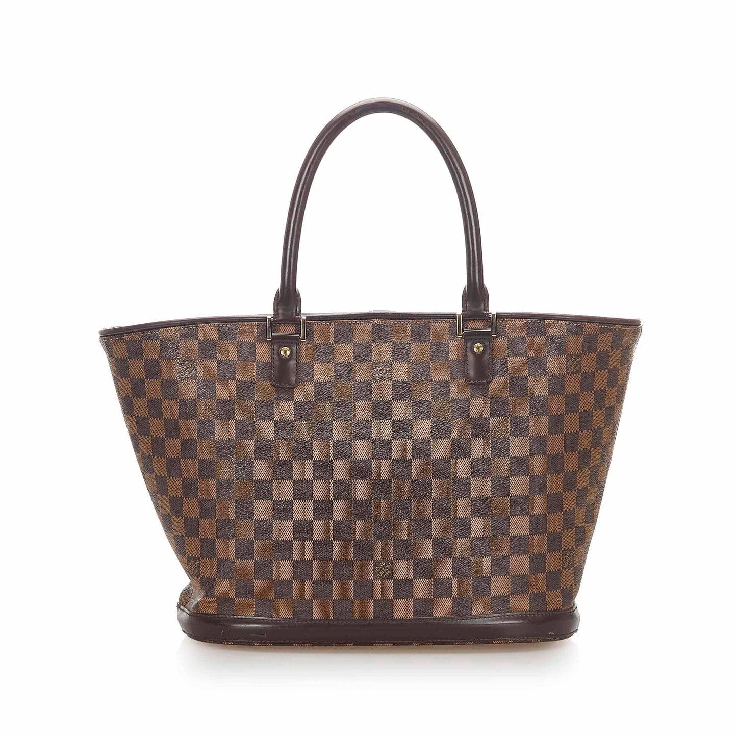 Louis-Vuitton Damier Ebene Manosque GM Brown