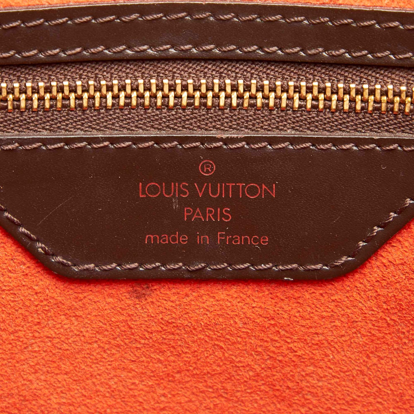 Louis-Vuitton Damier Ebene Manosque GM Brown