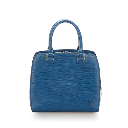 Louis-Vuitton Epi Pont Neuf Blue