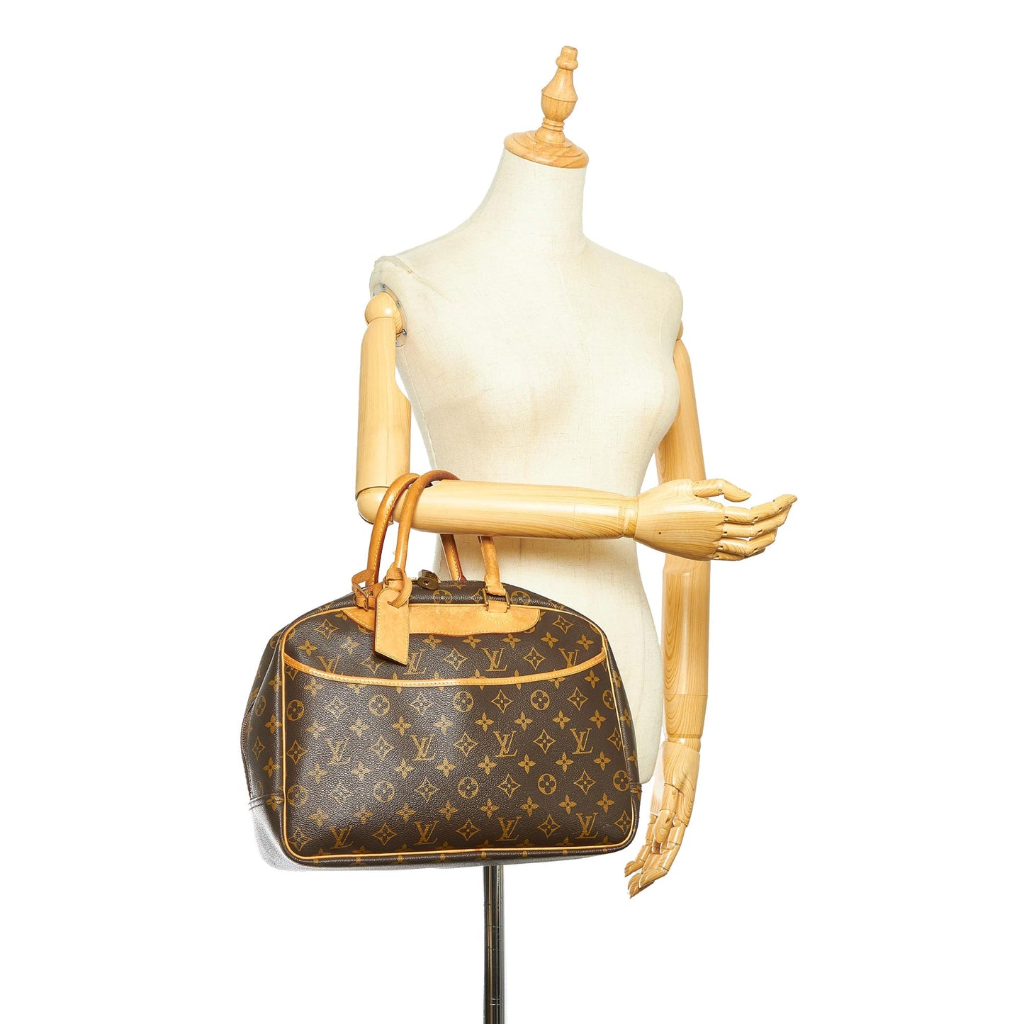 Louis-Vuitton Monogram Deauville Brown