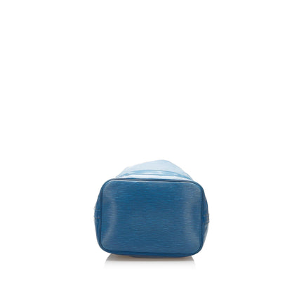 Louis-Vuitton Epi Petit Noe Blue