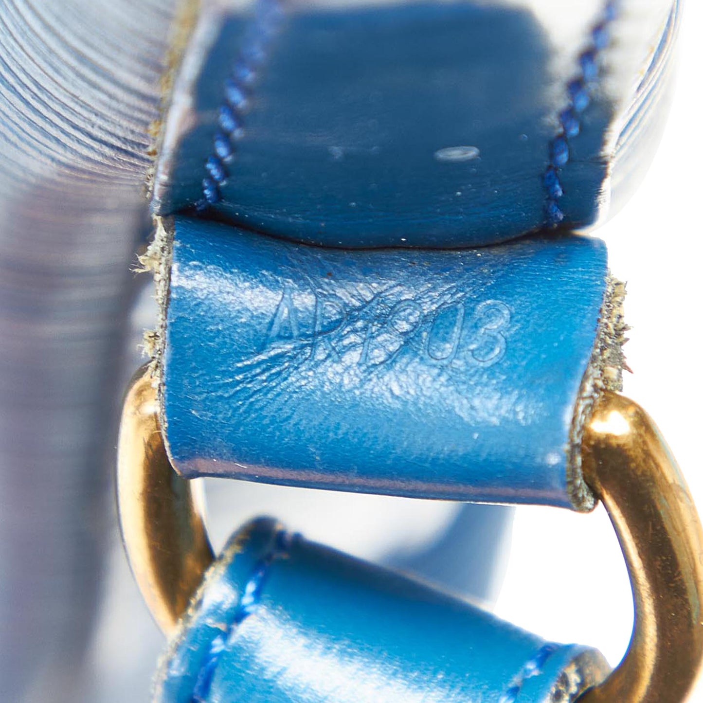 Louis-Vuitton Epi Petit Noe Blue