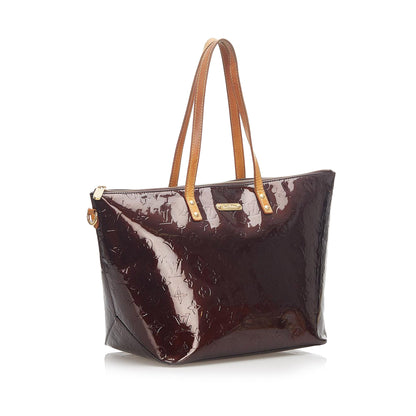 Louis-Vuitton Vernis Bellevue PM Purple