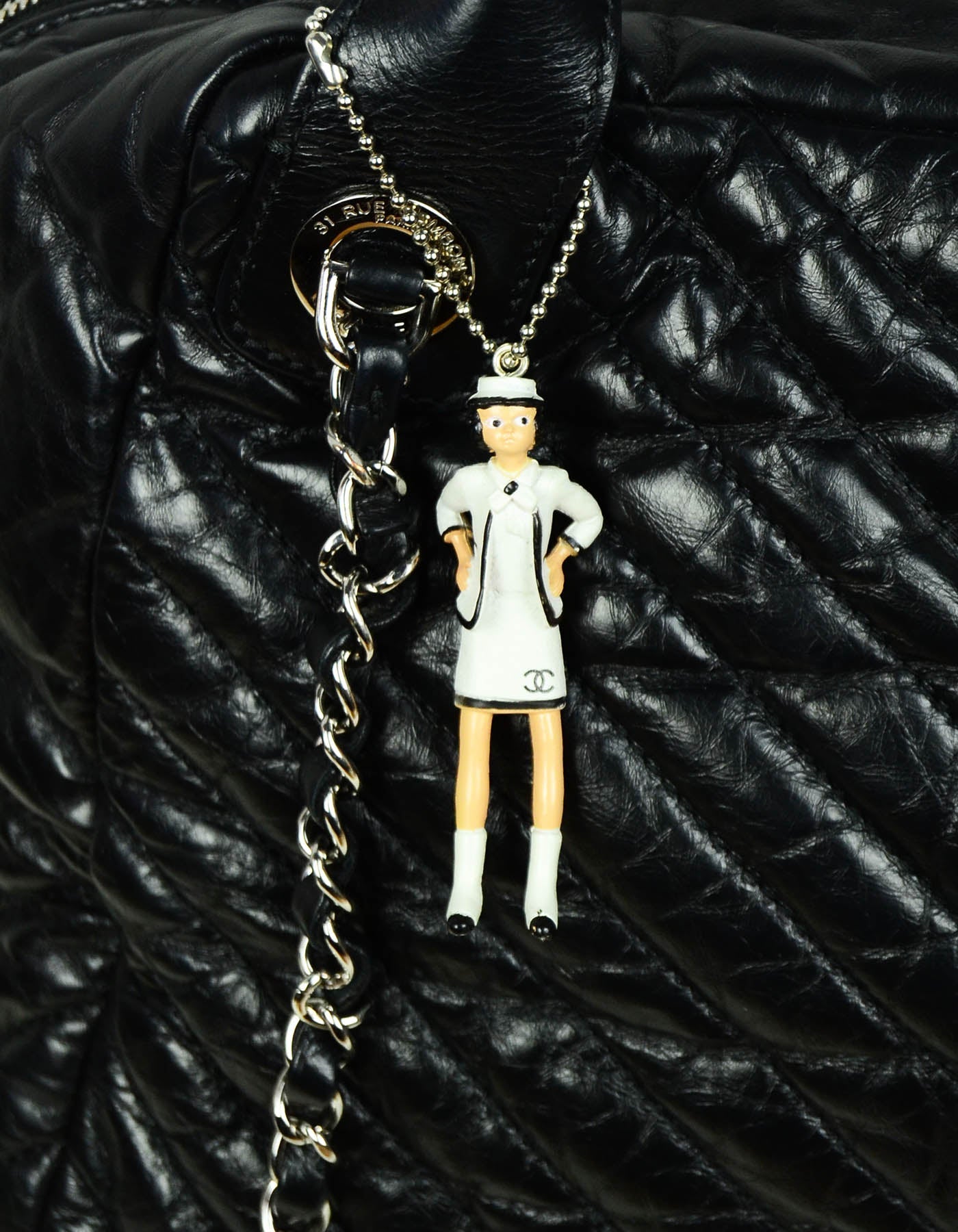 Chanel VIP Coco Mademoiselle Figurine Necklace/Bag Charm/Keychain