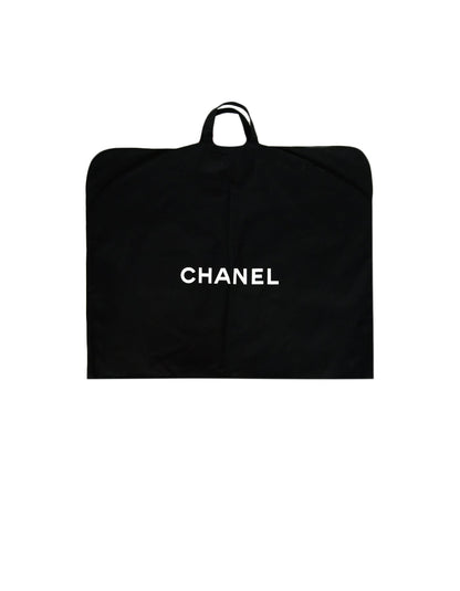 Chanel Black Canvas Garment Bag