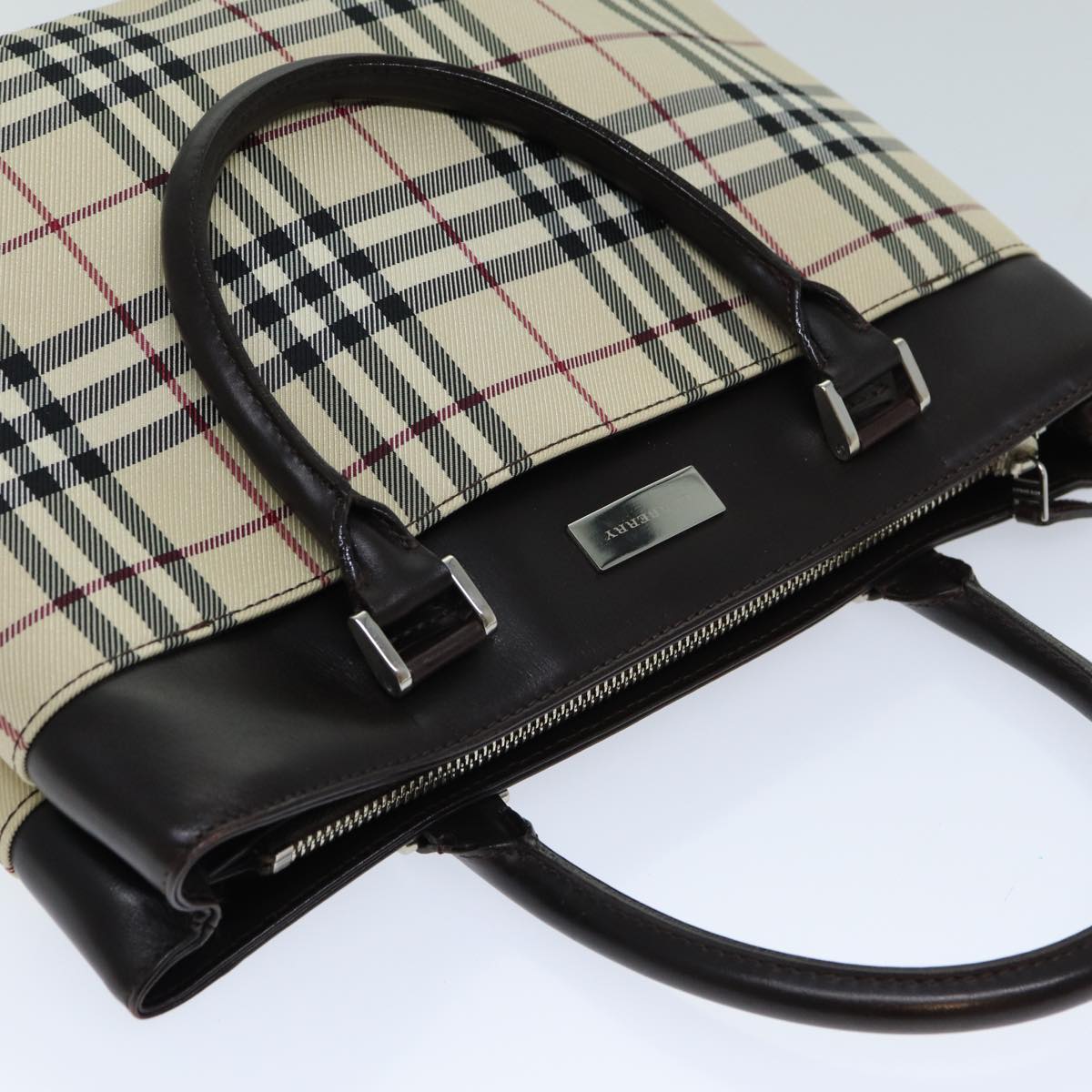 BURBERRY Nova Check Handbag