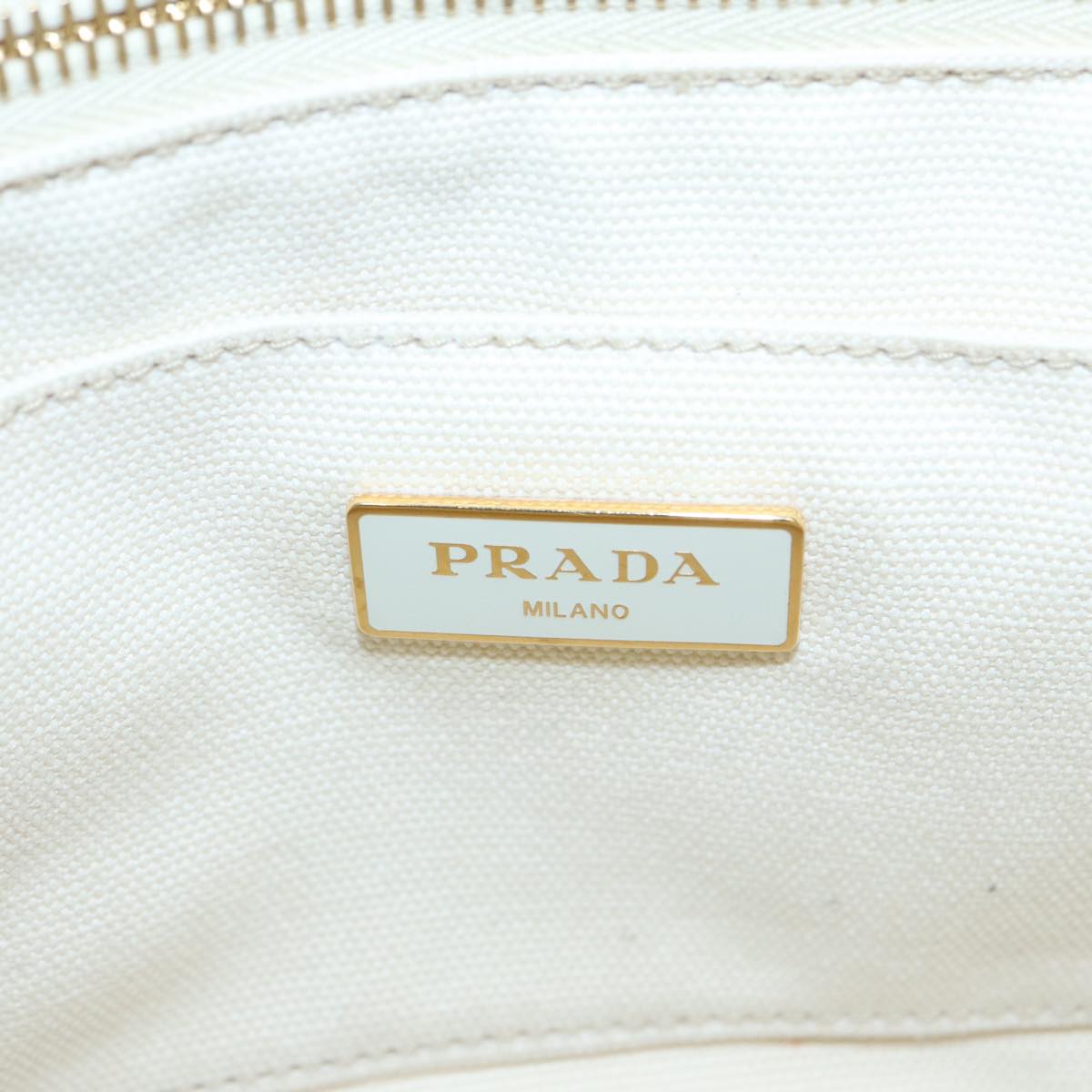 PRADA Canapa Handbag