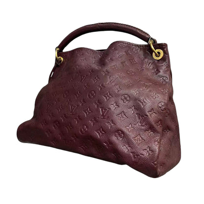 Louis-Vuitton Artsy MM Empreinte Burgundy GHW