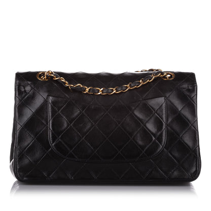 Medium Classic Flap Lambskin black GHW
