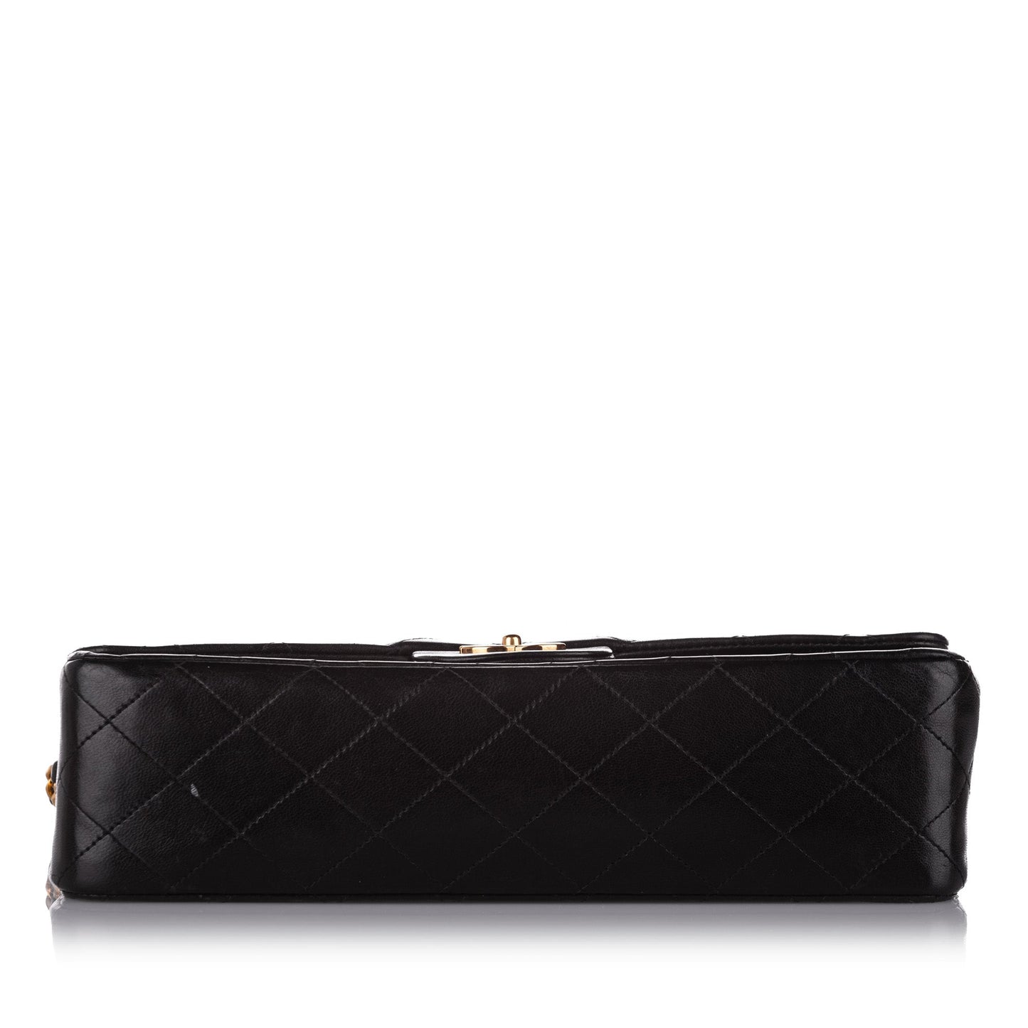 Medium Classic Flap Lambskin black GHW
