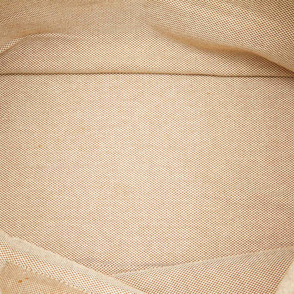 Cannage Canvas Tote Bag Blue