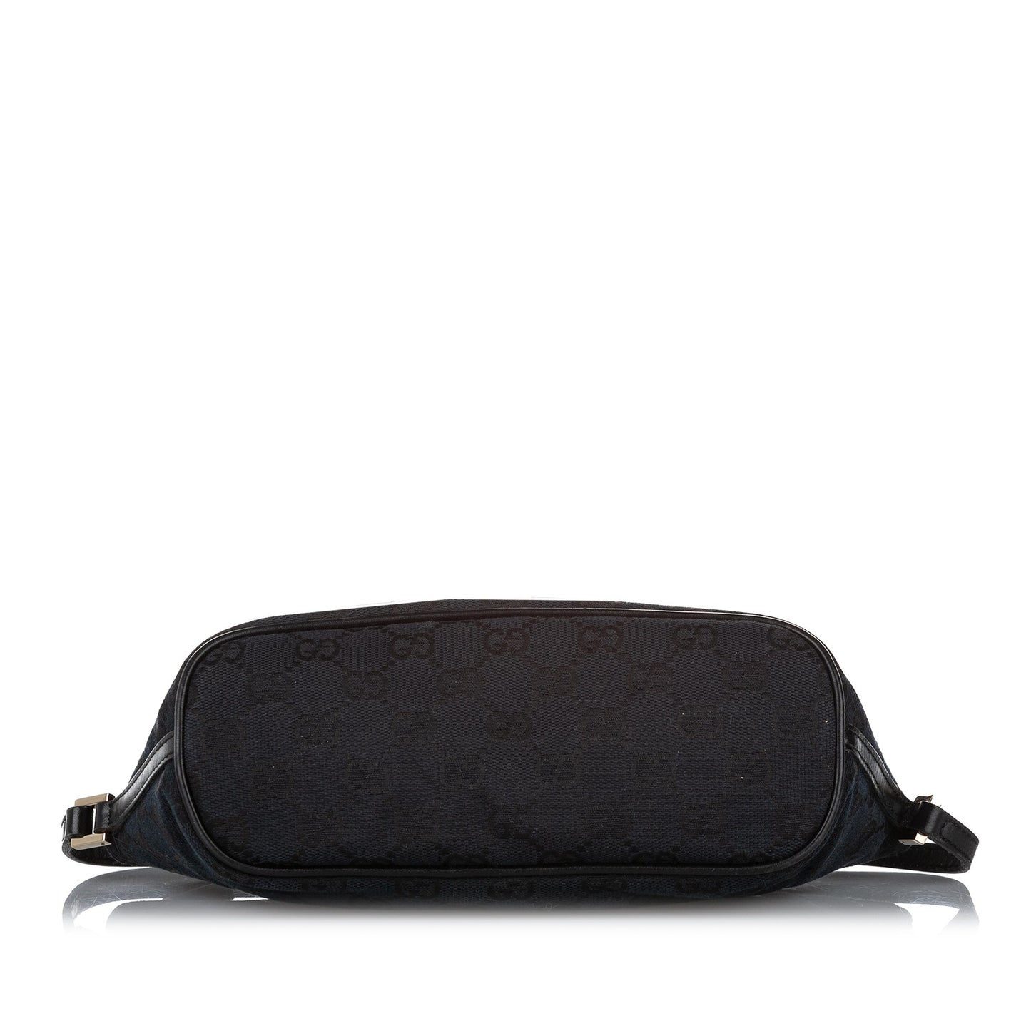 Gucci Gucci GG Canvas Boat Baguette Black