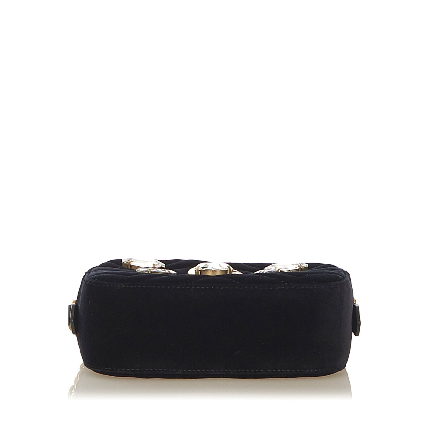 Gucci GG Marmont Velvet Crossbody Bag Black