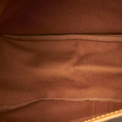 Louis-Vuitton Monogram Saumur 35 Brown