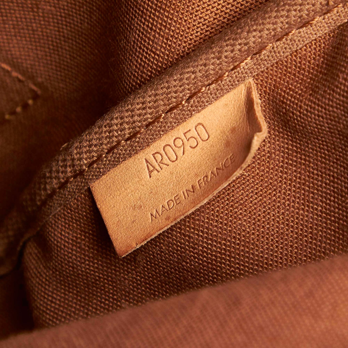 Louis-Vuitton Monogram Saumur 35 Brown