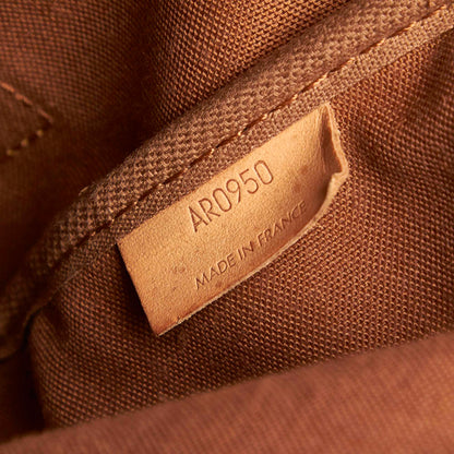 Louis-Vuitton Monogram Saumur 35 Brown