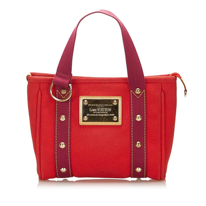 Louis-Vuitton Louis Vuitton Antigua Cabas PM Red