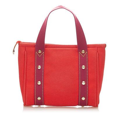Louis-Vuitton Louis Vuitton Antigua Cabas PM Red