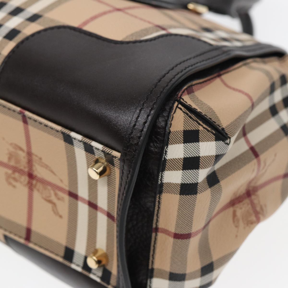 BURBERRY Nova Check Handbag