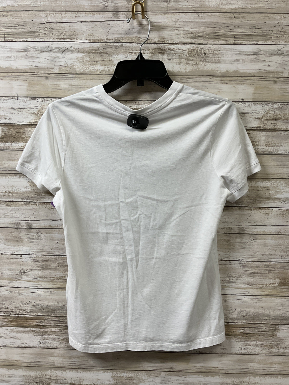 Top Ss Designer By Coach In White & Yellow, Size:M