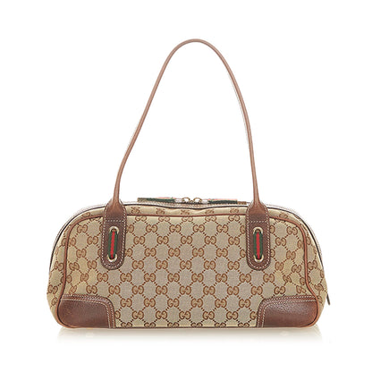 Gucci Gucci GG Canvas Princy Handbag Brown