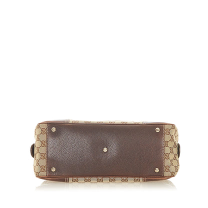 Gucci Gucci GG Canvas Princy Handbag Brown