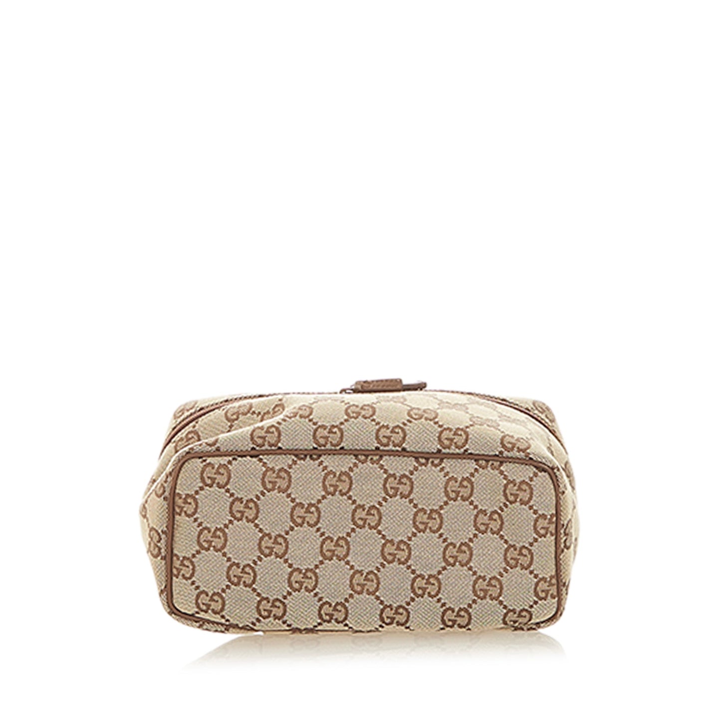 Gucci Gucci GG Canvas Vanity Bag Brown