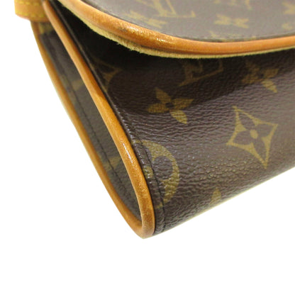 Louis-Vuitton Monogram Pochette Twin GM Brown