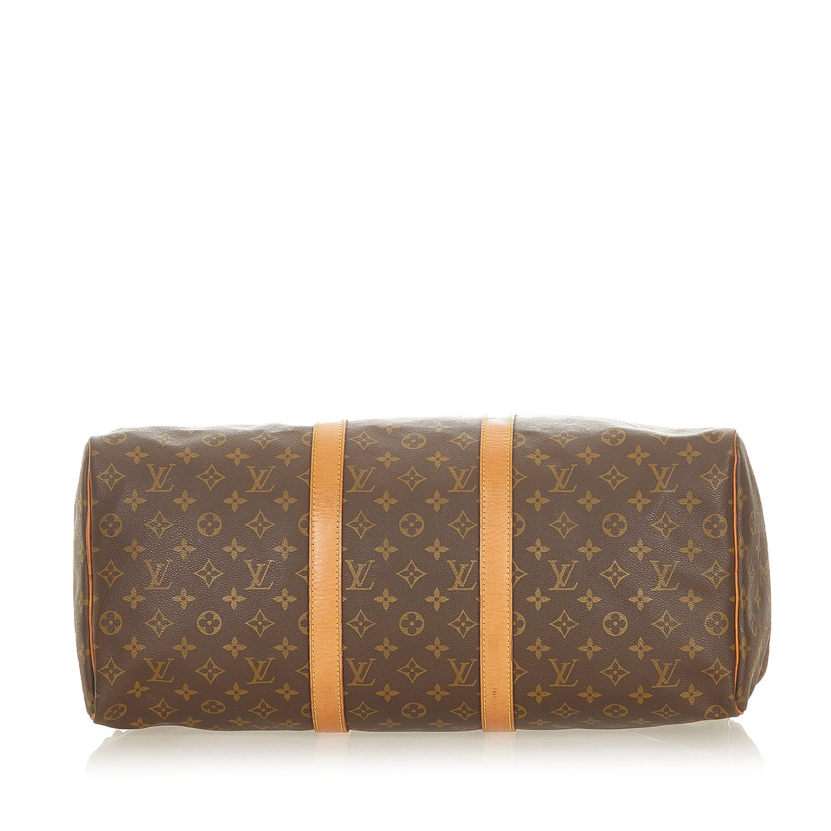 Louis-Vuitton Monogram Keepall 50 Brown