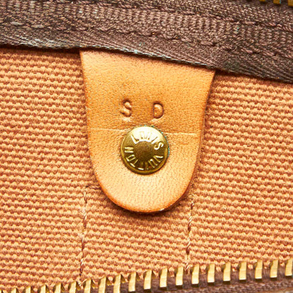 Louis-Vuitton Monogram Keepall 50 Brown